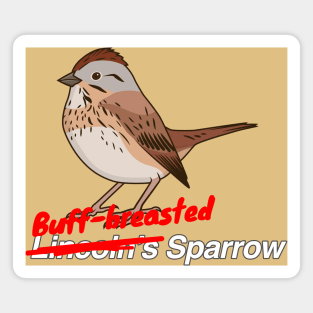 No Eponyms: Buff-breasted Sparrow Magnet